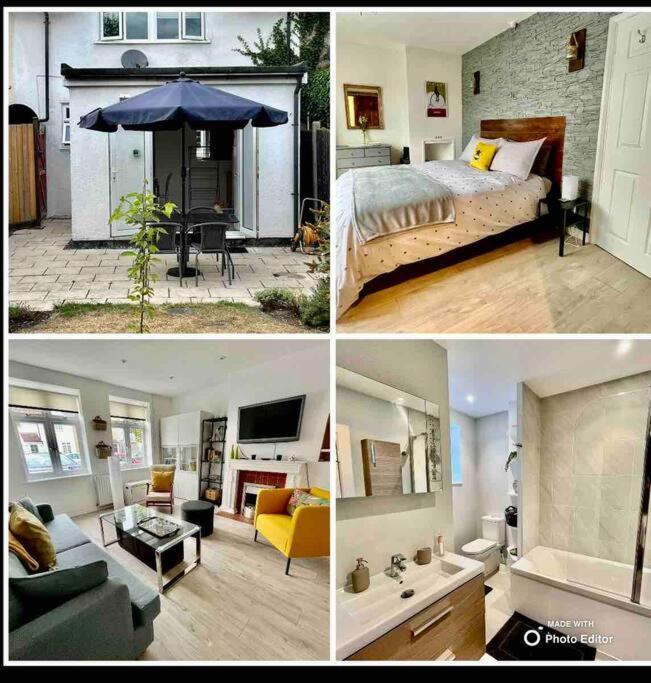Entire 3 Bed House Weybridge Brooklands, London Villa Byfleet Exterior photo